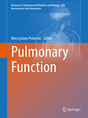 cover image of Pulmonary Function
